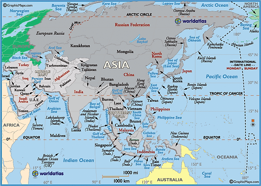 Eastern Asia